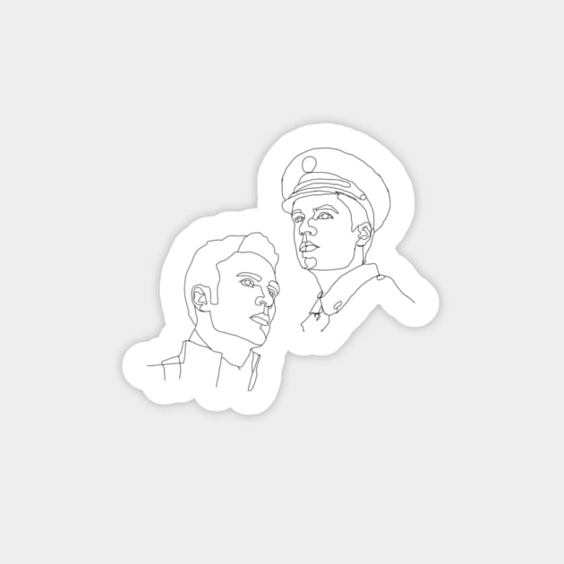 stucky Sticker by KramodaDragon